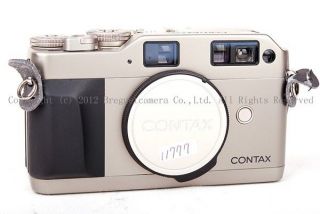 EX++* Contax G1 35mm Rangefinder Film Camera Green Label Version # 