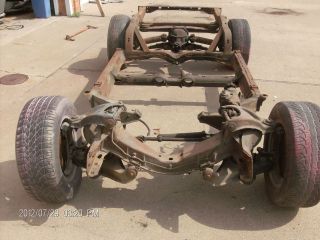 1975 1976 1977 1978 1979 Corvette Frame Manual 4 speed Rolling Chassis