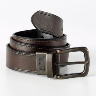   Genuine Leather Reversible Belt 1.5 Wide Coppertone Buckle MSRP $28