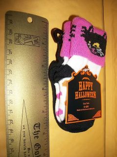   Baby Socks 0 6M Infant Footwear PAIR Black Cat Newborn Foot Wear