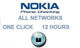 Unlock Nokia Code N8 E5 E7 X6 X7 C1 C2 C3 C5 C6 C7 X1 X2 X3 X5