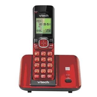 RED Cordless Phone Hi Quality Excellent Sound Volume Control for 