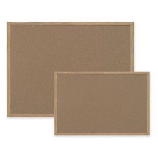 Bi silque Cork Board w/ MDF Frame, 2 x3. Sold as Each