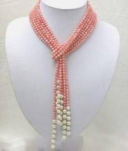 pink coral jewelry in Necklaces & Pendants