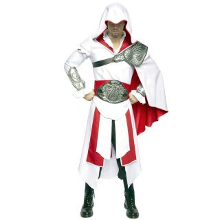   Video Game Assassins Creed Brotherhood Master Ezio Cosplay Costume