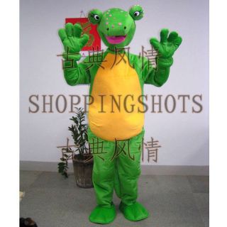 Chameleon Mascot Costume Fancy Dress R00082 adult suit adult one size 
