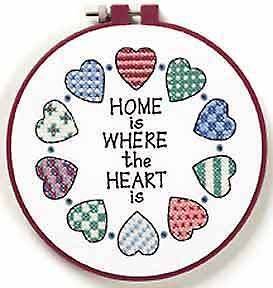 cross stitch kits home in Buildings & Villages
