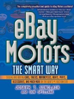  Motors the Smart Way by Don Spillane and Joseph T. Sinclair (2004 