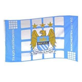   City FC Official Product Polyester Flag Club Crest & NAME New Season