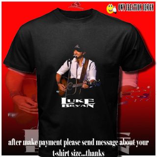   Of The Loom LUKE BRYAN Country Music Man singer CD T SHIRT S#S XXL