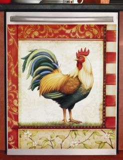 Rooster Kitchen Decorative Dishwasher Cover