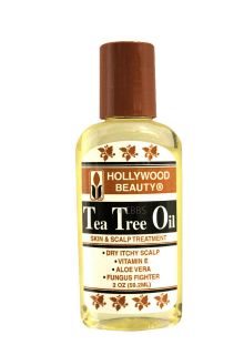 HOLLYWOOD BEAUTY HAIR/SCALP/BOD​Y TEA TREE OIL 2 OZ.