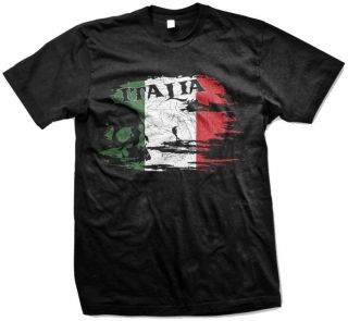 Italia Country Flag Italy Italian Pride Mens T Shirt