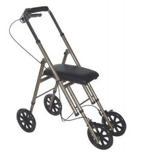 Drive Medical Economy Knee Walker With Lever Brake 8 Casters 300lb 