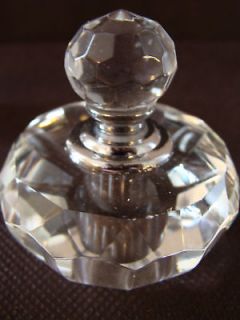 crystal perfume bottle vintage in Collectibles