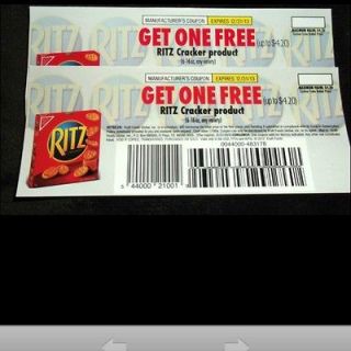 Free Ritz Crackers Product Coupon(2)