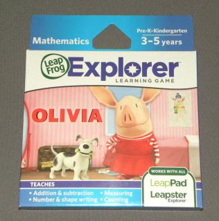 Olivia Leap Frog Leap Pad LeapPad 2 Leapster Explorer Math Game NEW