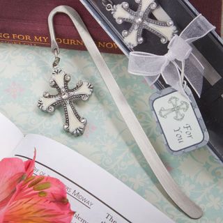 Cross Themed Bookmark Favors Christening Gifts Baptism Religious 