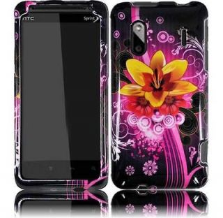   Hero S Evo Design 4G Dream Flower Skin Snap on Hard Case Phone Cover