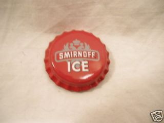 SMIRNOFF ICE (LIQUOR) BOTTLE CAP REFRIGERATOR MAGNET