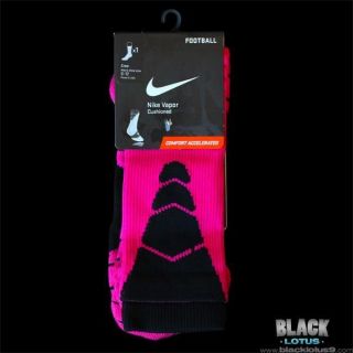 NEW RARE Nike Vapor Football Socks Pink Breast Cancer Awareness 