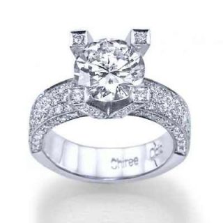   SI3 I1 Enhanced Brilliant Diamond Engagement Ring by Shiree Odiz