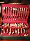 First Love Silverplate Viande Dinner Set & Chest 76 piece 1847 Rogers 