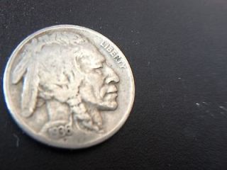 1936 indian head nickel in 1930 38