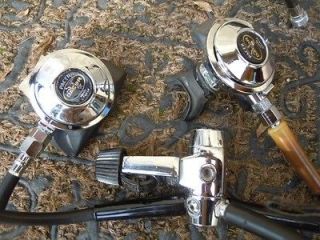 DACOR SCUBA DIVING 1ST STAGE 900 WITH TWO 2ND STAGE PACER REGULATORS 