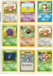 Card Lot Pokemon Cards With Kabuto #50/62 and Gust of Wind Trainer