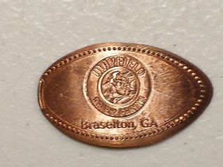 MAYFIELD DAIRY FARMS BRASELTON GA ELONGATED PRESSED PENNY CENT