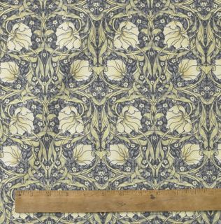   Pimpernel Cream Floral 100% Heavyweight Cotton Fabric ByThe Metre