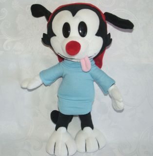 1994 Dakin 14 ANIMANIACS WAKKO DOLL Plush Stuffed Toy BLUE SHIRT Red 
