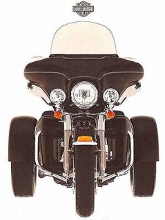 2009 HARLEY DAVIDSON FLHTCUTG TRI GLIDE ULTRA CLASSIC TRIKE MOTORCYCLE 