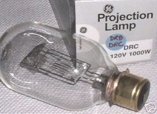 DRB DRC *GE* 1000/w VU LYTE 1,2,3,4 O/H Projector Lamp