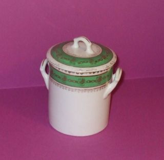   Vintage Victoria Austria Porcelain Condensed Milk Container 1904 1918