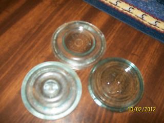   CANNING JAR LIDS 1 LIGHTNING 1 WITH PAT DATES 1 SAYS MADE IN USA