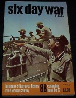 Six Day War Arab Israeli Ballantines Campaign Book 27