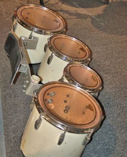 Pearl Championship Series Quads with Carrier and Case