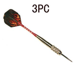   /PC 1set 3 pcs Steel Tip Copper & tungsten Shaft Flight Darts DART R