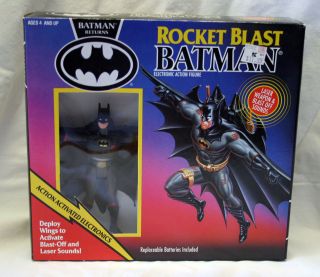 Rocket Blast Batman Electronic figure Batman Returns Kenner 1991 MIMB