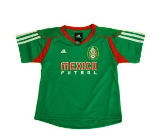   WORLD CUP SOCCER MEXICO TEAM GREEN JERSEY S6PCB MX FUTBOL YOUTH