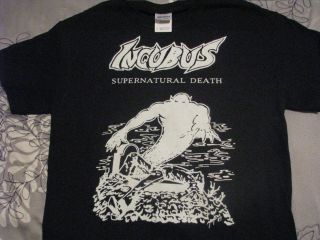 incubus supernatural death t shirt death metal nocturnus deicide 