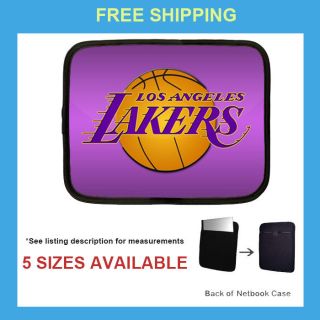 NBA Basketball Los Angeles Lakers Laptop Netbook Case / Sleeve / Pouch