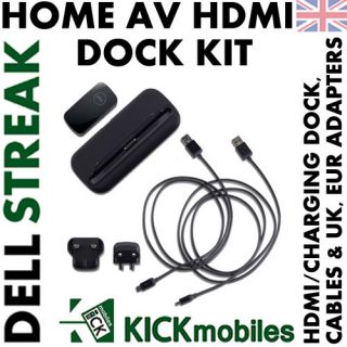 DELL STREAK TABLET HOME AV HDMI DOCK KIT ORIGINAL NEW