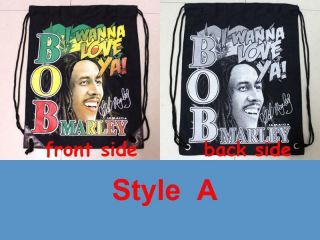 Bob Marley large Swim dance Beach Sports Backpack canvas for Men and 