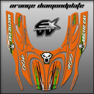 NEW ARCTIC CAT, ZR, ZRT, fits 02 05 snowmobile graphics   orange 