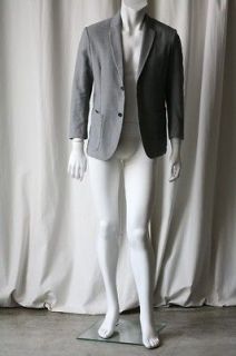 OUR LEGACY Mens Grey Canvas Chinos Blazer Jacket Sportcoat Coat M/48
