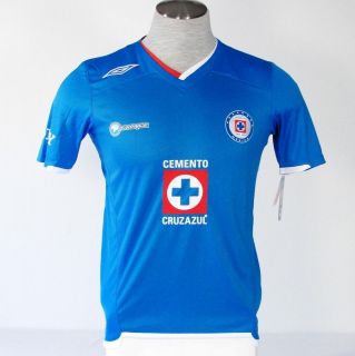 Umbro Cruz Azul de Mexico Blue Soccer Football Jersey NWT