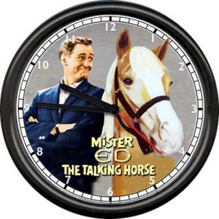 Mr Mister Ed Talking Horse TV Show Barn Stall Equestrian Gift Sign 